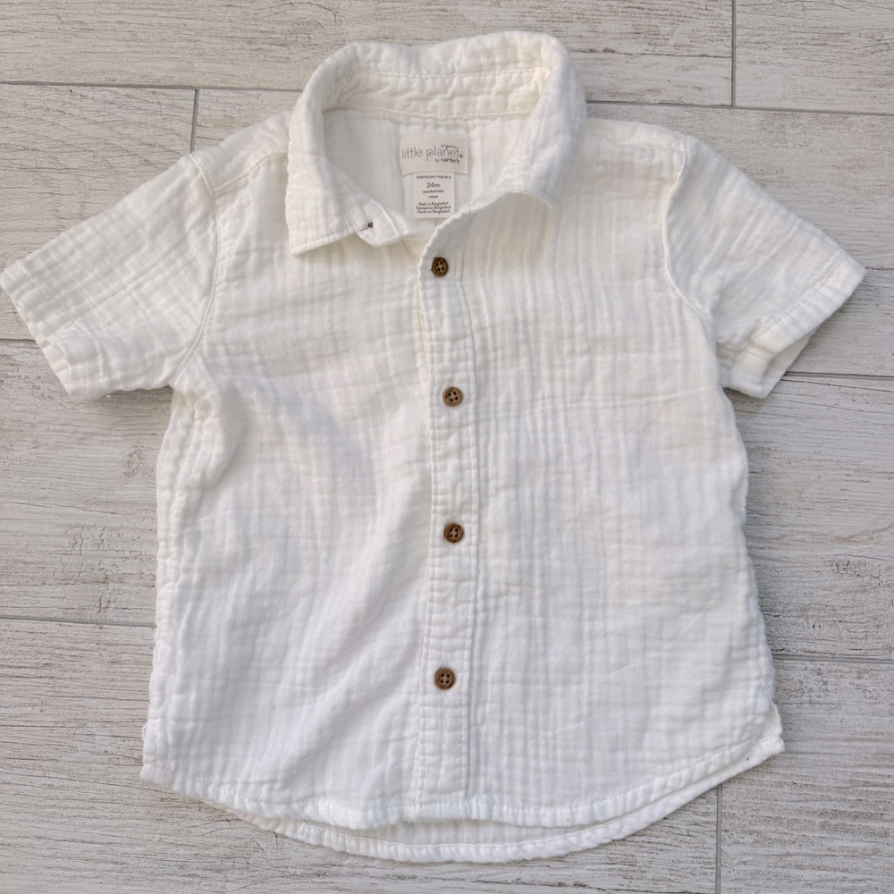 White Button Down Shirt